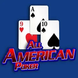 Official Table Games logo: All American Poker by RTG (Reel Time Gaming) at Pelikaani Casino