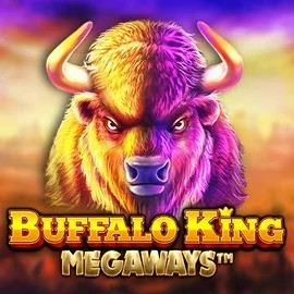 Buffalo King Megaways logo by Pragmatic Play at Pelikaani Casino