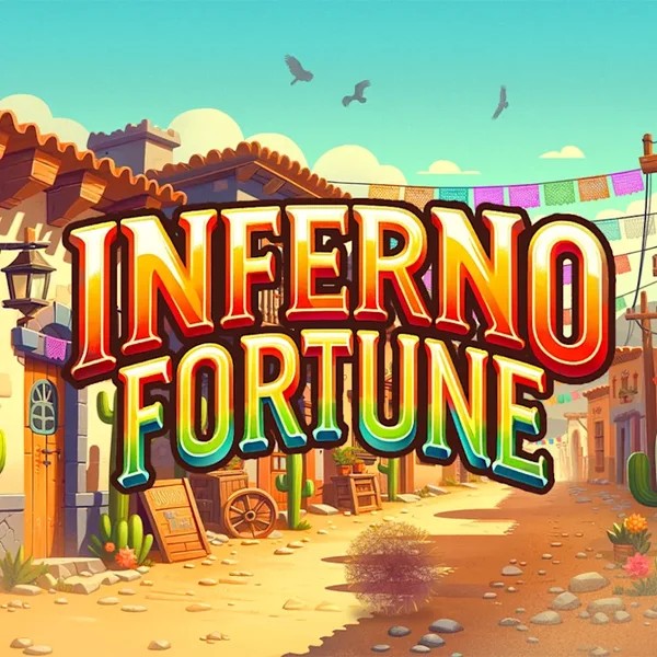 Inferno Fortune slot visual from Atomic Slot Lab available on pelikaani-casinos.fi