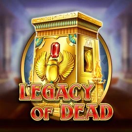 Legacy of Dead logo by Play'n GO Pelikaani Casino