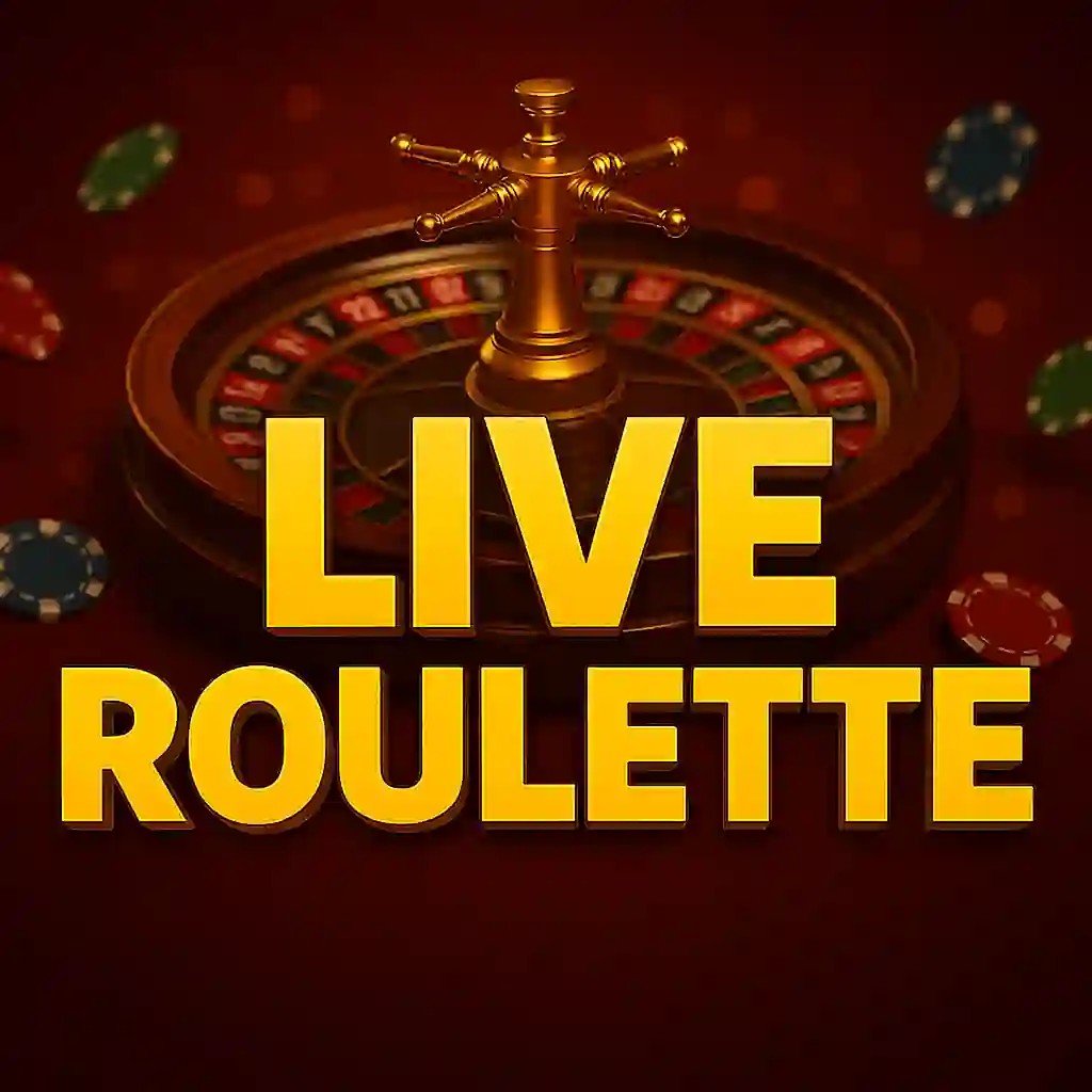 Live Roulette logo by Evolution Pelikaani Casino
