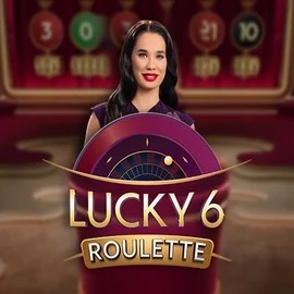Lucky 6 Roulette slot icon by Pragmatic Play, available at Pelikaani Casino
