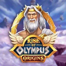Slots logo of Rise of Olympus Origins from Play'n GO at Pelikaani Casino