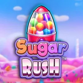 Sugar Rush logo by Pragmatic Play Pelikaani Casino