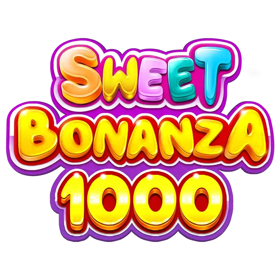 Official Slots logo: Sweet Bonanza 1000 by Pragmatic Play at Pelikaani Casino